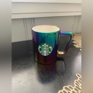 Starbucks Rainbow Iridescent Oil Slick Mug- 11 oz